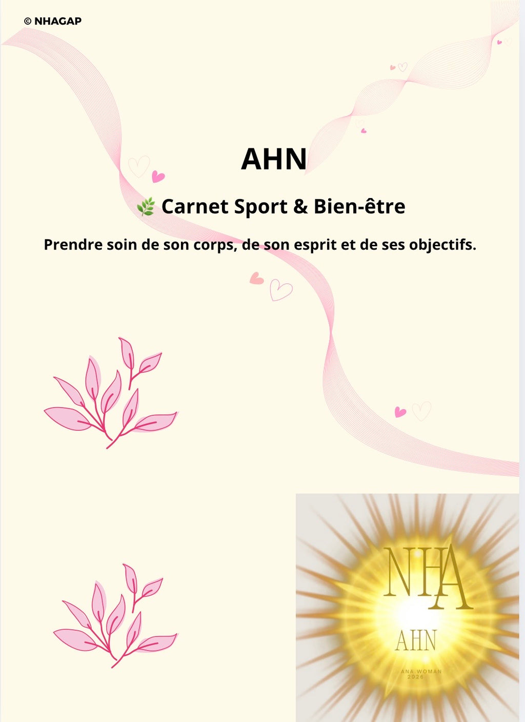 Carnet Sport & Bien-être AHN (PDF)