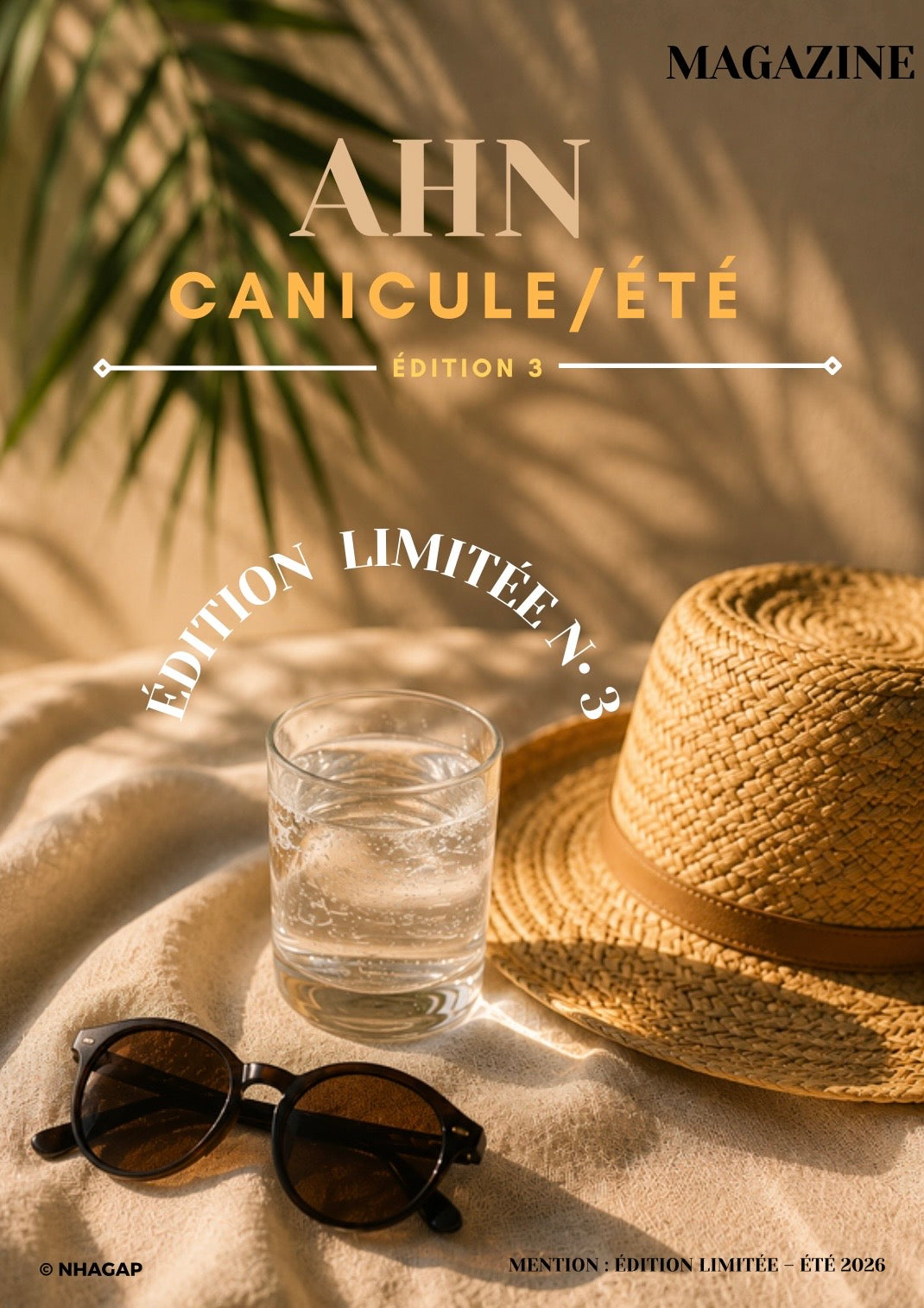 ☀️ AHN – Édition Limitée : Canicule / Été (Magazine PDF)