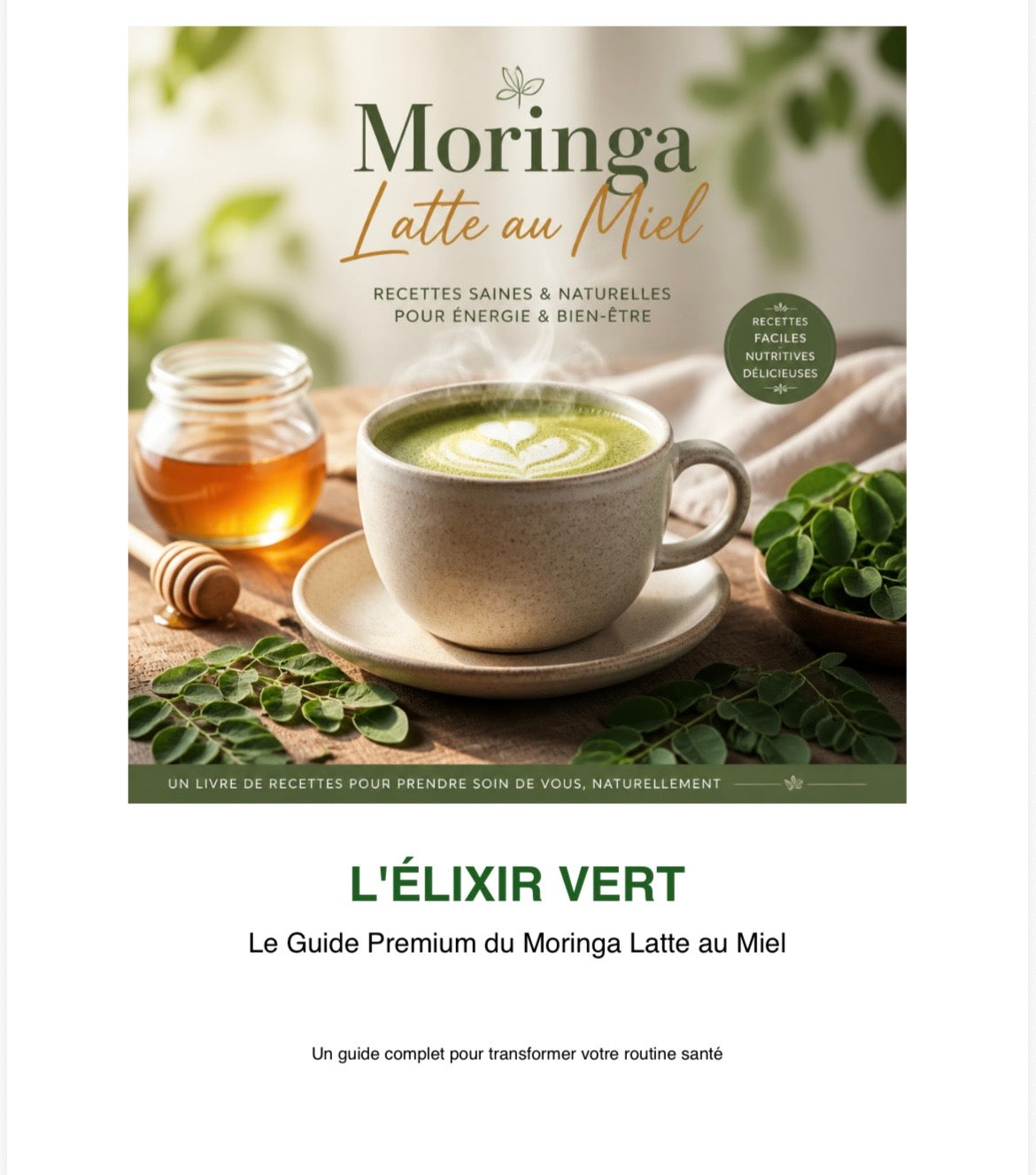 Masterclass Moringa après le sport : Sport, Récupération & Rituels
